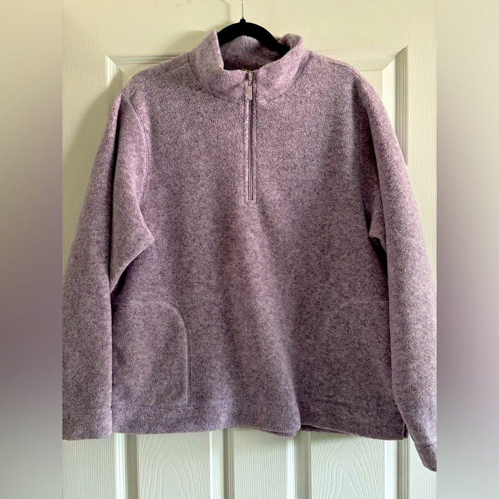 L.L Bean zip sweater